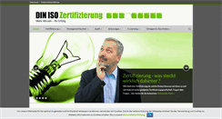 Desktop Screenshot of din-iso-zertifizierung-qms-handbuch.de
